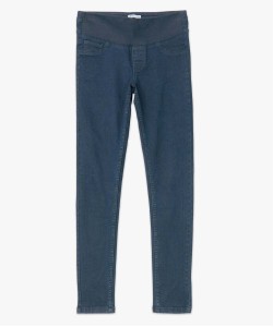 Jean de grossesse coupe Skinny avec bandeau bas